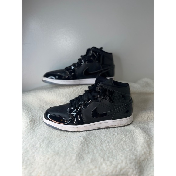 Jordan Other - Nike Air Jordan 1 Mid Space Jam Black Dark Concord DV1308-004 Mens Size 14